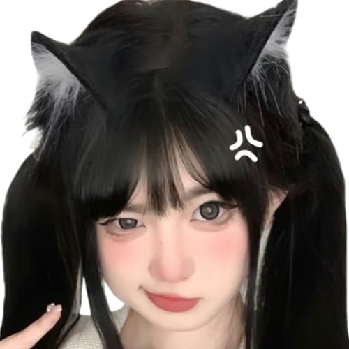 PEVive Cartoon-Ohr-Haarreifen C0sp1ay Kostüm An1ma1 Pelz - An1ma1 Haarstyling für Live-Show-Stirnbänder Pelz - An1ma1 Karneval von PEVive