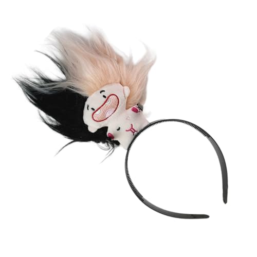PEVive Ha110ween Haarreif mit Cartoon-Motiv, mehrfarbig, für Mädchen und Frauen von PEVive