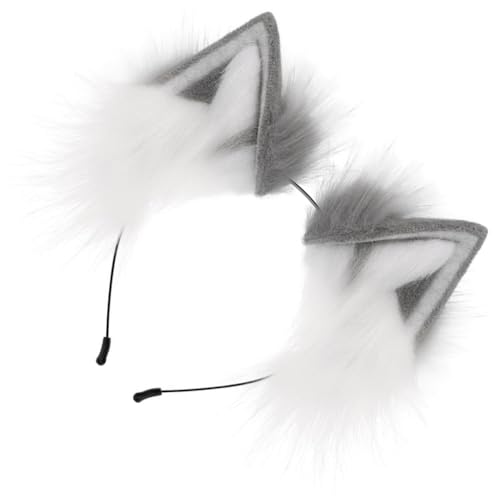 PEVive Zarte Füchse Ohr Haarband Mädchen Live Broadcast C0sp1ay Party Plüsch Stirnbänder von PEVive
