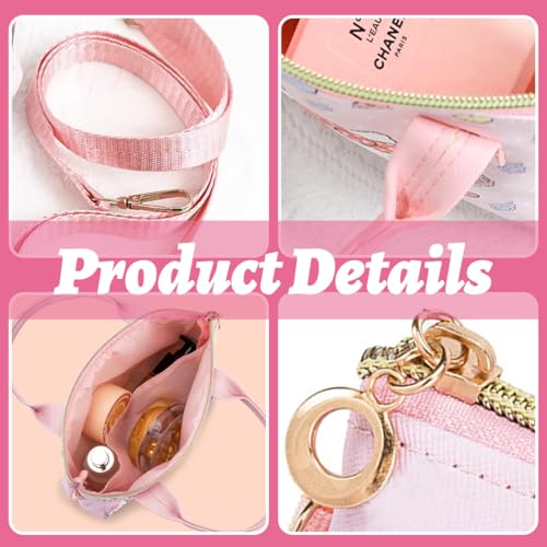 PEXIVOZ Handtasche Mädchen,Handtasche FüR Kinder Mit Verstellbarer Gurt,Kitty Kinder Tasche,Katze Cartoon Crossbody Handbag,Kinderhandtasche,Kinder GeldböRse Zum Geeignet FüR MäDchen von PEXIVOZ