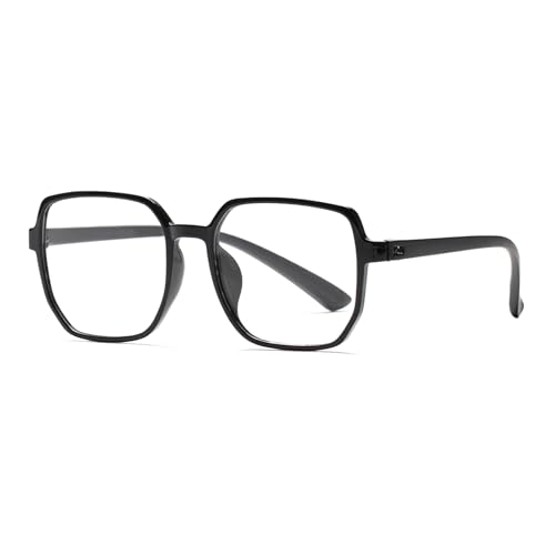 PEYEOISD Übergroße Lesebrille 3,0 für Damen und Herren, Große Quadratischem Rahmen Anti-Blaulicht Computer Leser, Gross Anti-Schwindel-/UV Lesegerät brille von PEYEOISD