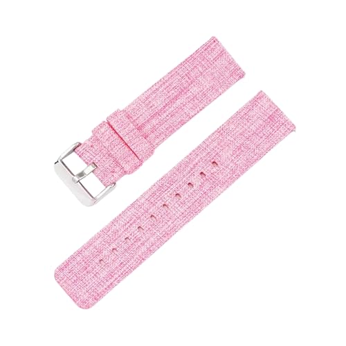 PEtbon 12/14/16/18/20/22mm leuchtendes Nylon-Canvas-Schnellverschluss-Uhrenarmband für Damen und Herren, Smartwatch von PEtbon