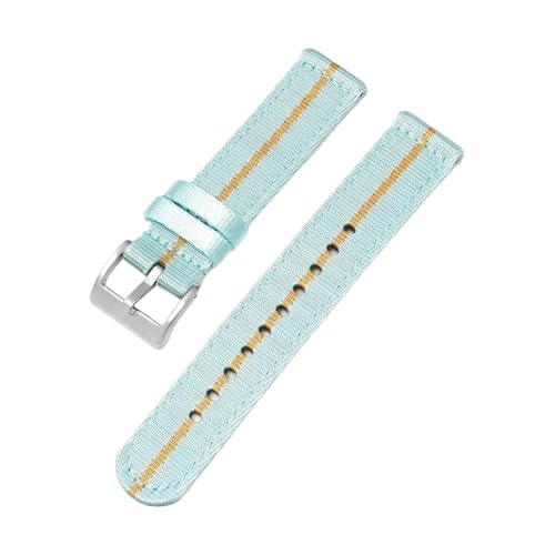 PEtbon 18/20/22/24mm weiches Nylon-Uhrenarmband für mechanische Uhren, Herren und Damen, Schnellverschluss, Ersatz-Armband aus Segeltuch von PEtbon