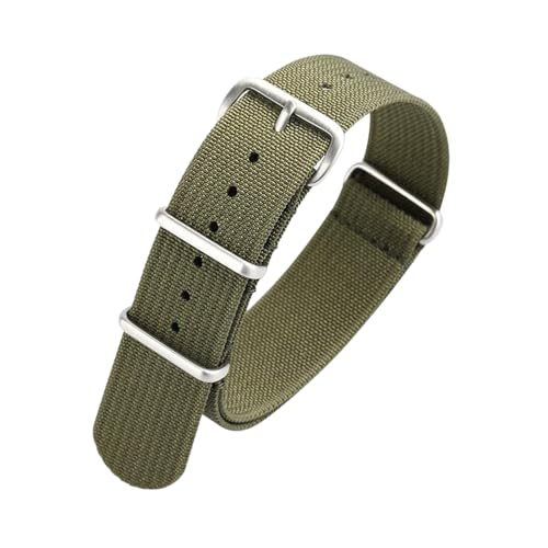 PEtbon 18/20/22mm wasserdichte, hautfreundliche Nylon-NATO-Armbänder für den Austausch von Smartwatch-Armbändern von PEtbon