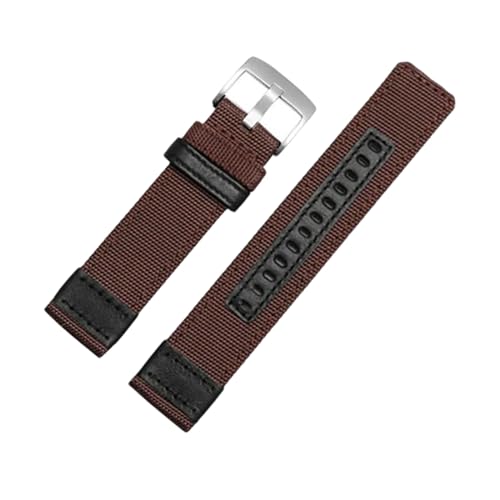 PEtbon 20/22mm gewebtes, schweißhemmendes Nylon-Uhrenarmband für Damen und Herren als Ersatz für Smartwatches von PEtbon