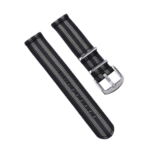 PEtbon 20mm/22mm wasserdichtes Nylon-Armband mit Schnellverschluss als Ersatz für mechanische Uhren von PEtbon