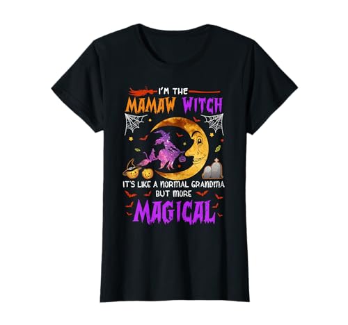 Ich Bin Mama Witch Süße Großmutter Magisches Halloween T-Shirt Ich Bin Mama Witch Süße Großmutter Magisches Halloween T-Shirt von PF01 Halloween