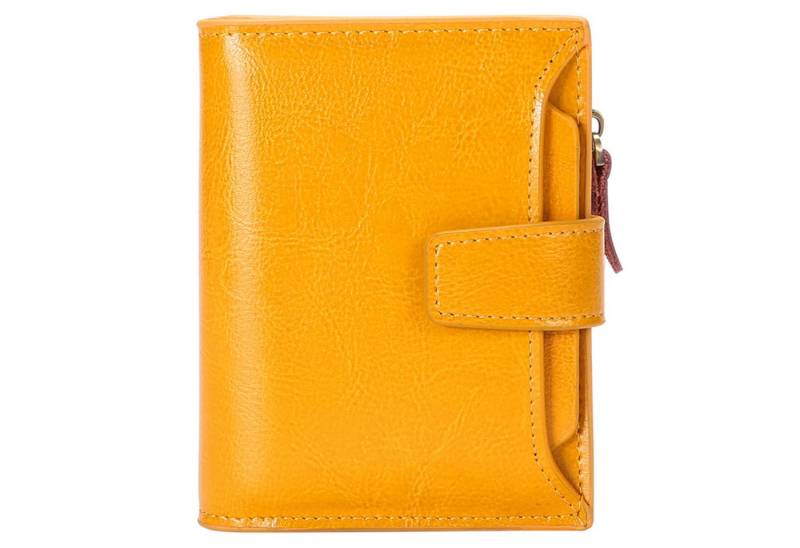 PFCTART Geldbörse Kurze Damen-Geldbörse aus echtem Leder (Mit Geschenkbox), multifunktionale Geldbörse und Führerschein-Geldbörse von PFCTART