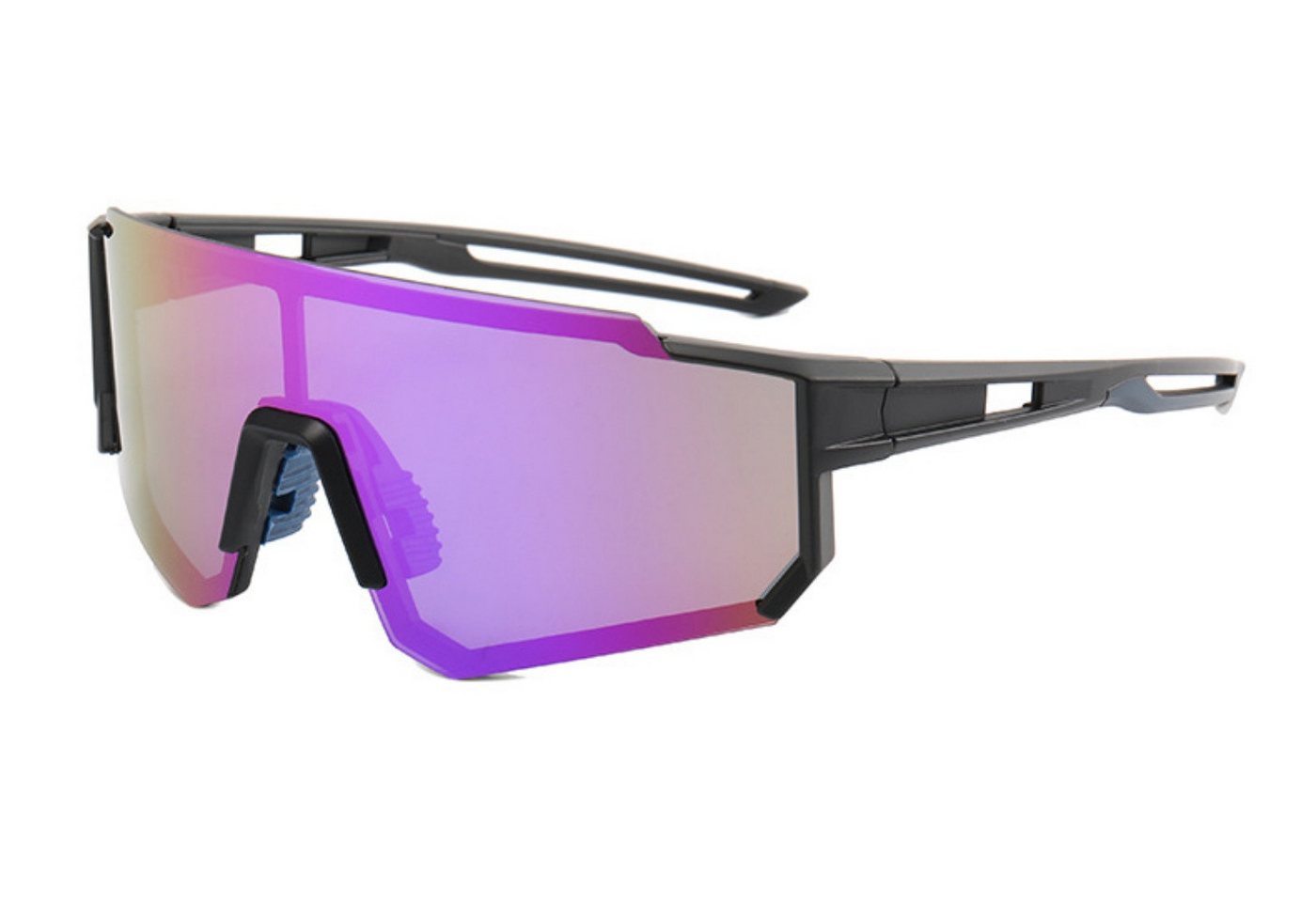 PFCTART Sonnenbrille UV400 Sport-Sonnenbrille Radfahren Polarisierte (Leichter Rahmen und rutschfeste Nasenpads) Mit polarisierten Gläsern von PFCTART