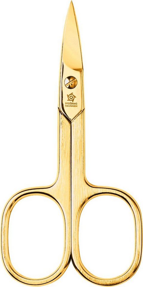 PFEILRING Nagelschere, strichmattiert, vergoldet von PFEILRING
