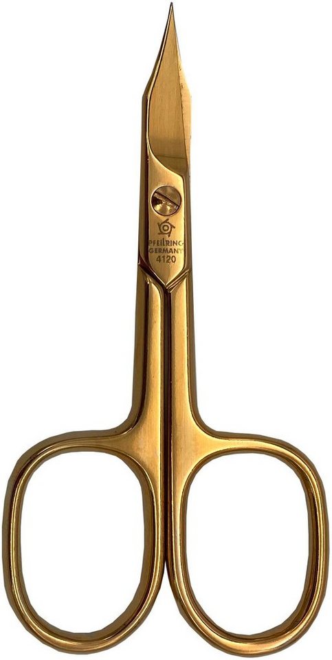 PFEILRING Nagelschere, vergoldet von PFEILRING