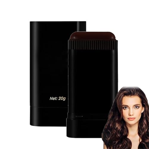 2-in-1-Haarfärbestift & Kamm, schnelles Ansatz-Retuschierwerkzeug, sicherer und praktischer, wasserfester und schweißfester Haarfärbekamm für Damen und Herren von PFHFRJZLQ