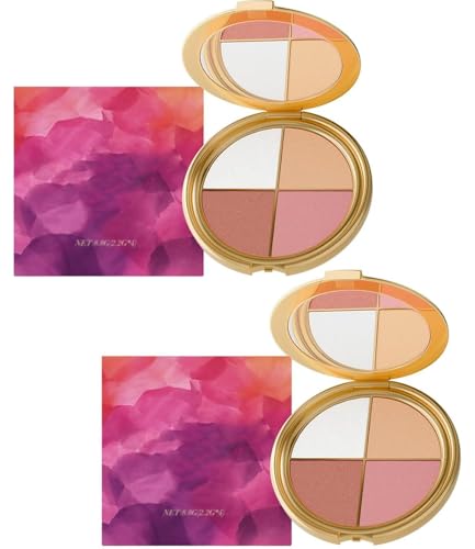Augen- & Wangenpalette – Definieren Sie Ihr Gesicht. Wasserfester und langanhaltender Lidschatten und Highlighter. 4-in-1-Highlight-Make-up für Frauen. Augen- & Wangenpalette – Definieren Sie Ihr Gesicht. Wasserfester und langanhaltender Lidschatten und Highlighter. 4-in-1-Highlight-Make-up für Frauen. von PFHFRJZLQ