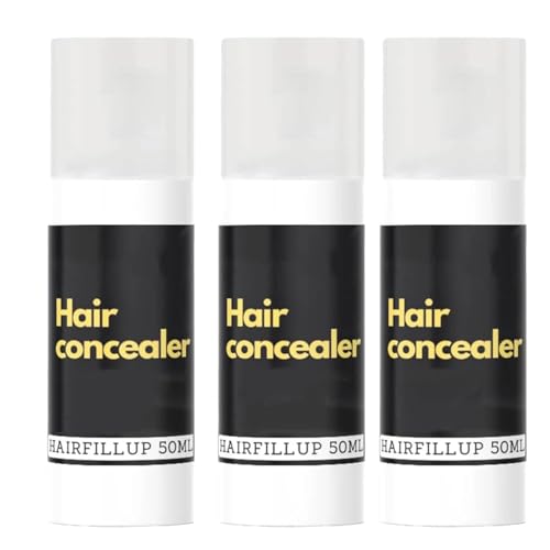 Haar-Concealer, schweißfester, wasserfester Puder zur Verbesserung des Haaransatzes für natürlich volleres und selbstbewussteres Haar, lang anhaltender Concealer für Männer und Frauen von PFHFRJZLQ