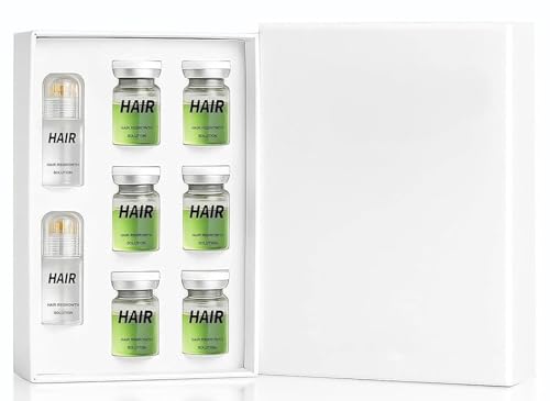 Haarwuchssystem, Fortschrittliche Haarwuchsbehandlung, Verdickungsserum für dickeres, volleres Haar, stärkt die Haarwurzeln für Männer und Frauen von PFHFRJZLQ