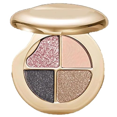 Highlighting-Palette für Augen und Wangen, Metallic-Schimmer-Rouge und Highlight-Make-up-Set, Perlmutt-Lidschatten zum Schattieren und Definieren des Gesichts. Lässt sich leicht verblenden. Highlighting-Palette für Augen und Wangen, Metallic-Schimmer-Rouge und Highlight-Make-up-Set, Perlmutt-Lidschatten zum Schattieren und Definieren des Gesichts. Lässt sich leicht verblenden. von PFHFRJZLQ