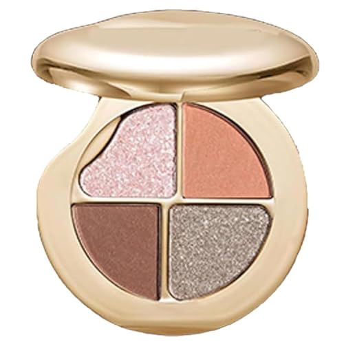 Highlighting-Palette für Augen und Wangen, Metallic-Schimmer-Rouge und Highlight-Make-up-Set, Perlmutt-Lidschatten zum Schattieren und Definieren des Gesichts. Lässt sich leicht verblenden. Highlighting-Palette für Augen und Wangen, Metallic-Schimmer-Rouge und Highlight-Make-up-Set, Perlmutt-Lidschatten zum Schattieren und Definieren des Gesichts. Lässt sich leicht verblenden. von PFHFRJZLQ