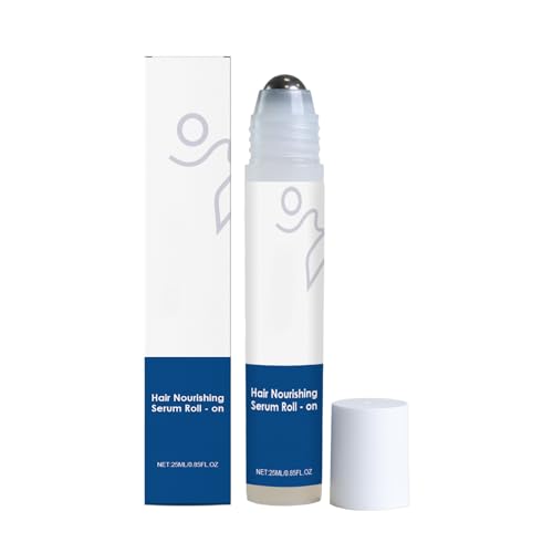 Roll-On-Haarwuchsserum, pflegende Kopfhaut für Wachstum, Glanz und Kraft, dichtes Haarwuchsserum mit praktischem Roller-Applikator für Frauen und Männer von PFHFRJZLQ