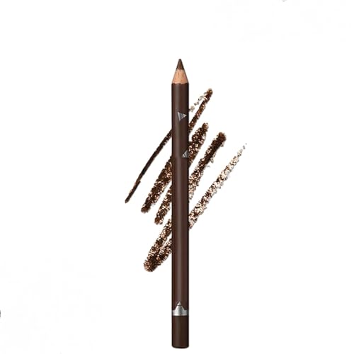 Wasserfester Eyeliner, doppelt anspitzbarer Kajalstift, 2-in-1-Eyeliner und Augenbrauenstift, verwischt nicht, verblasst nicht, hält lange, ist glatt und einfach. von PFHFRJZLQ