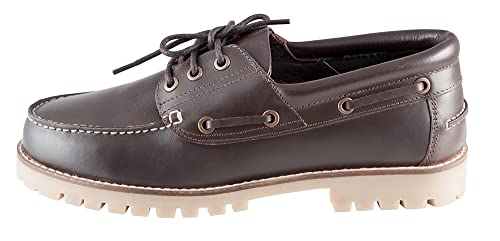 PFIFF 102355 Freizeitschuh Canvas, Bootsschuh-Design, Leder, Erwachsene Unisex 46 von PFIFF