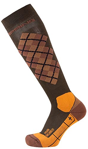 PFIFF 102586 Funktions-Reitstrumpf Tartan pro Winter, Reitsocke Unisex 35-46 von PFIFF