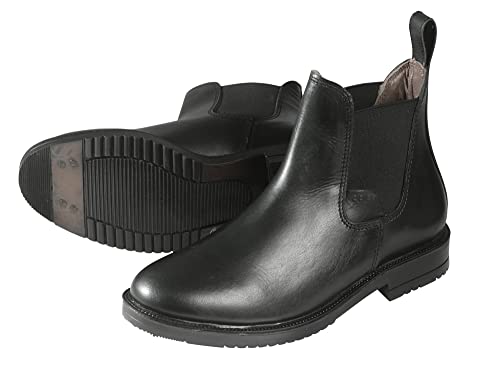 PFIFF Herren 744813 Jodhpurstiefelette, Leder, Schwarz, 40 EU von PFIFF