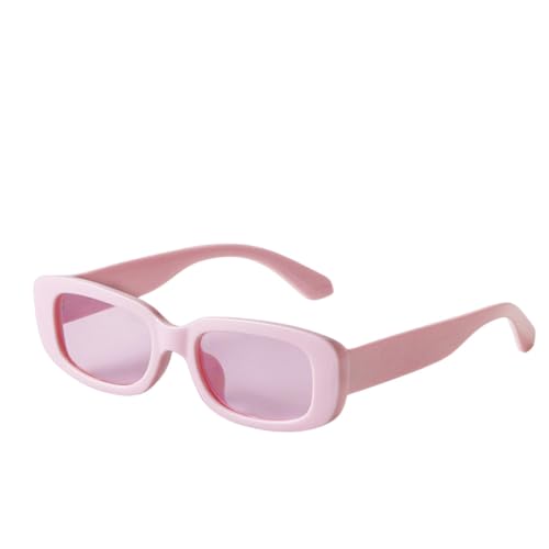 PFINAMC Sonnenbrillen für Damen, Vintage-Stil, rechteckig, Rahmen, Sonnenbrille, Gläser, Sonnenbrille, UV400, weiblich, 11, A PFINAMC Sonnenbrillen für Damen, Vintage-Stil, rechteckig, Rahmen, Sonnenbrille, Gläser, Sonnenbrille, UV400, weiblich, 11, A von PFINAMC