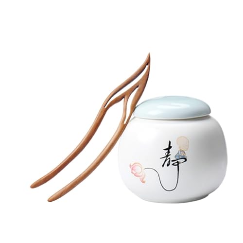 U-förmige Haarstäbe aus Holz, Gabeln, handgefertigte Haarnadeln und Clips, kreative Kopfbedeckungen for Frauen und Mädchen, Pferdeschwanzhalter(Color 01) von PFIOEUL