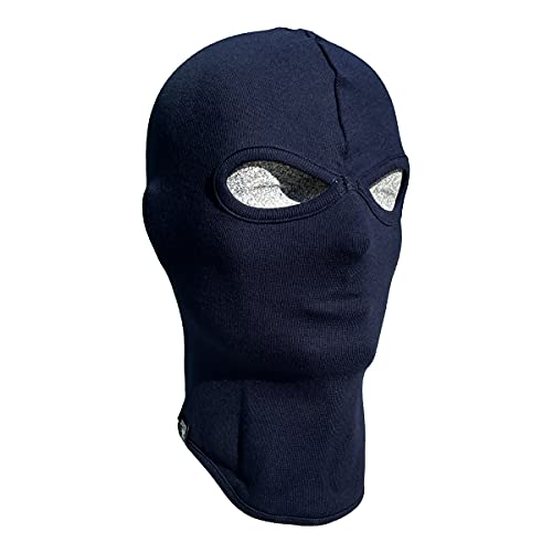PG Wear Sturmhaube in Navy einfarbig Maske Skimaske Motorradmaske Balaklava Schal Beanie, Einheitsgröße von PGwear