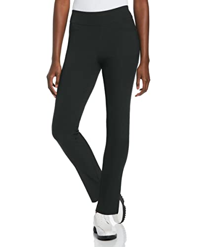 PGA TOUR Damen Hineinschlüpfen mit Bauchkontrolle (Größe X-Small-XXL) Golfhose, Caviar, X-Klein von PGA TOUR