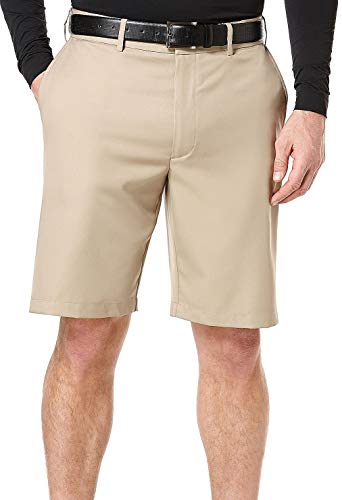 PGA TOUR Herren Flacher Vorderseite und erweiterbarem Bund (Größe 30–44) Golfshorts, Chinchilla, 50 von PGA TOUR