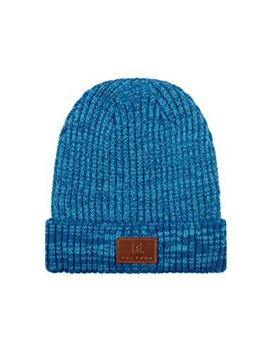 PGA TOUR Herren Strickmütze mit Waffelmuster Beanie-Mütze, Blue Grouper Heather, Einheitsgröße von PGA TOUR