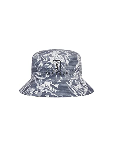 PGA TOUR Herren Wendbarer Fischerhut mit Camouflage, klassischer Stil, doppelseitig mit Druck oder einfarbig Verschluss, Leiser Lampenschirm, Einheitsgröße von PGA TOUR