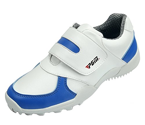 PGM wasserdichte Golfschuhe für Kinder Jungen Mädchen Spikeless mit Klettverschluss von PGM