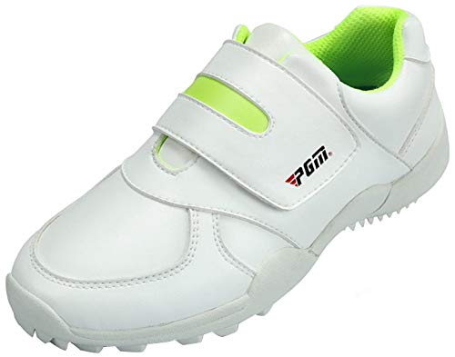 PGM wasserdichte Golfschuhe für Kinder Jungen Mädchen Spikeless mit Klettverschluss von PGM