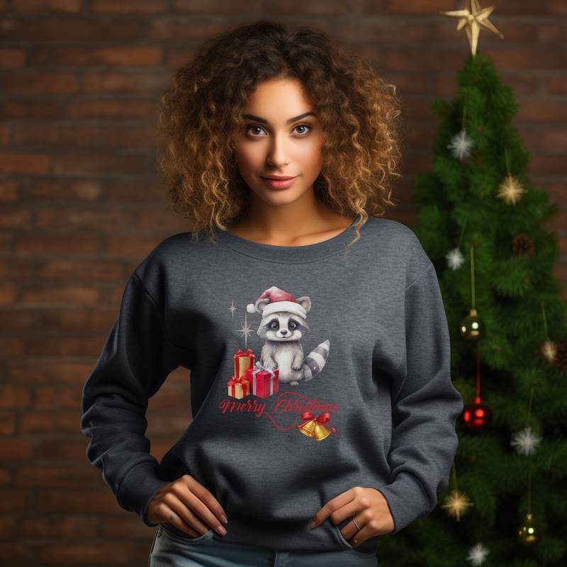 Merry Christmas Unisex Crewneck - Warm & Stylish Sweatshirt For Holiday Season Great Present von PGMagicWear
