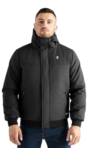 PGWEAR Full Face Jacke Rascal (DE/NL/SE/PL, Alphanumerisch, XL, Regular, Regular, Schwarz) von PGWEAR