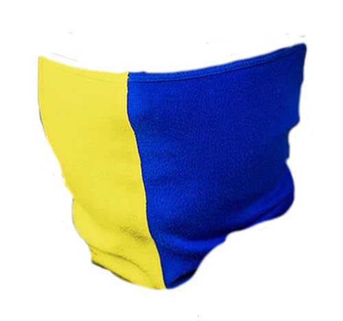 PGWEAR Neck Cover (Gelb/Blau, Standard) von PGWEAR
