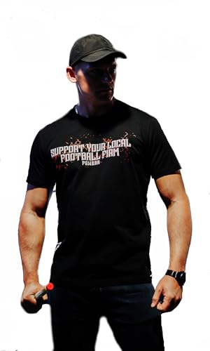 PGWEAR T-Shirt Local Firm (DE/NL/SE/PL, Alphanumerisch, XXL, Regular, Regular, Schwarz) von PGWEAR