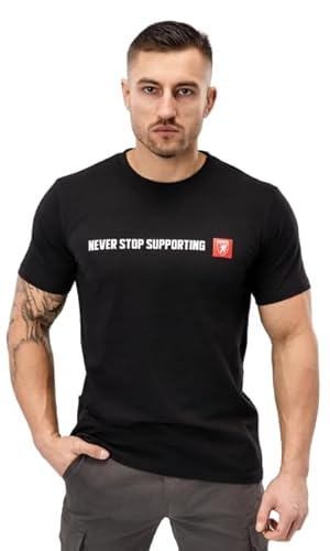 PGWEAR T-Shirt NSS (DE/NL/SE/PL, Alphanumerisch, M, Regular, Regular, Schwarz) von PGWEAR