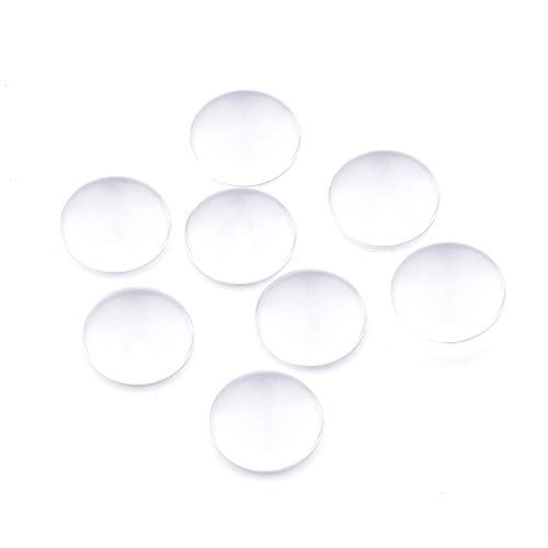 Pandahall Herren-Manschettenknöpfe Messing Cabochons Rahmen Tablett Blank Manschettenknopf 16 mm 20 Stück 16mm#Cabs von PH PandaHall