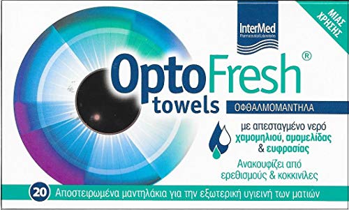 INTERMED OptoFresh Towels 20pcs von PHARMAPOLI COM
