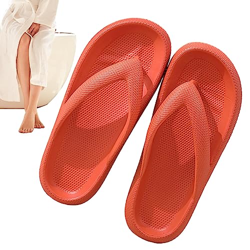 Duschpantoffeln, EVA-Duschhausschuhe mit dicker Sohle für Damen, Ergonomische, leichte, rutschfeste Slipper für Garten, Spa, Badezimmer, Fitnessstudio, Strand, Schlafsaal, Schlafzimmer Phasz von PHASZ