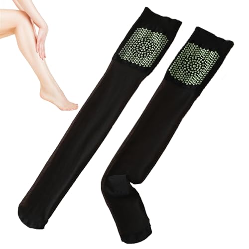 Overknee-Socken | Knieverdickte Kniestrümpfe für Mädchen mit Beifuß - Atmungsaktive Herbstsocken, warme hohe Socken für Klimaanlagenraum, Sommer, Outdoor Phasz von PHASZ