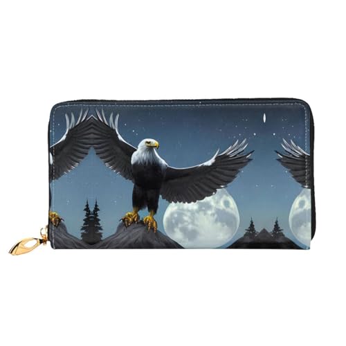 PHAYAH Adler Under The Stars Pattern Wallet Women Leather Wallet Credit Card Holder Clutch Long Ladies Billfold PHAYAH Adler Under The Stars Pattern Wallet Women Leather Wallet Credit Card Holder Clutch Long Ladies Billfold von PHAYAH