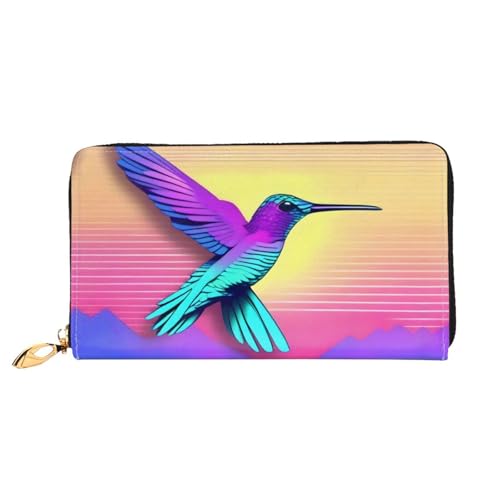 PHAYAH Flying Hummingbird Pattern Wallet Women Leather Wallet Credit Card Holder Clutch Long Ladies Billfold PHAYAH Flying Hummingbird Pattern Wallet Women Leather Wallet Credit Card Holder Clutch Long Ladies Billfold von PHAYAH