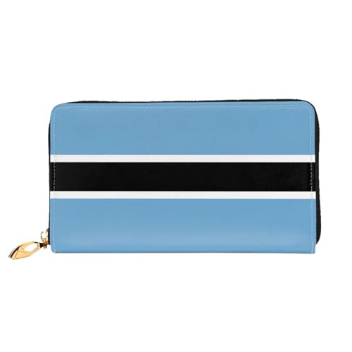 PHAYAH Geldbörse mit Botswana-Muster, Damen, Leder, Kreditkartenhalter, Clutch, lang, für Damen von PHAYAH