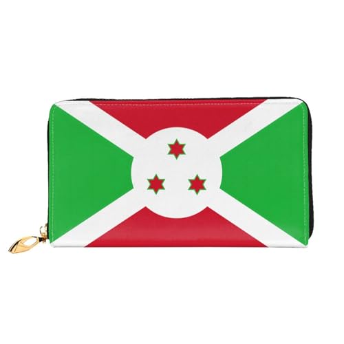 PHAYAH Geldbörse mit Flagge von Burundi, Leder, Kreditkartenhalter, Clutch, lang, für Damen PHAYAH Geldbörse mit Flagge von Burundi, Leder, Kreditkartenhalter, Clutch, lang, für Damen von PHAYAH