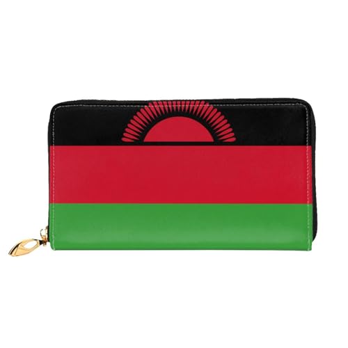 PHAYAH Geldbörse mit Flagge von Malawi, Leder, Kreditkartenhalter, Clutch, lang, für Damen PHAYAH Geldbörse mit Flagge von Malawi, Leder, Kreditkartenhalter, Clutch, lang, für Damen von PHAYAH
