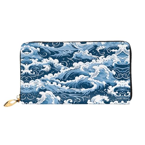 PHAYAH Undulate Pattern Wallet Women Leather Wallet Credit Card Holder Clutch Long Ladies Billfold PHAYAH Undulate Pattern Wallet Women Leather Wallet Credit Card Holder Clutch Long Ladies Billfold von PHAYAH